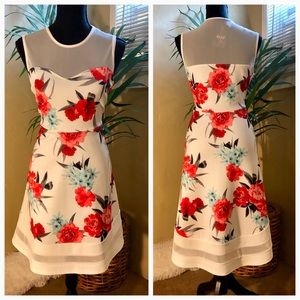 🔥SALE!🔥NEW Beautiful Floral Flare Dress